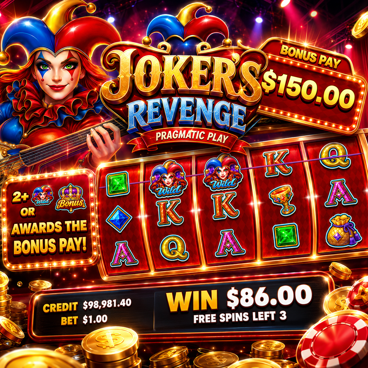Jokers Revenge Pragmatic Play: Ketika Sang Badut Misterius Kembali Membawa Kejutan Besar